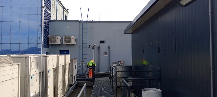osv. servisní lávky FN Olomouc